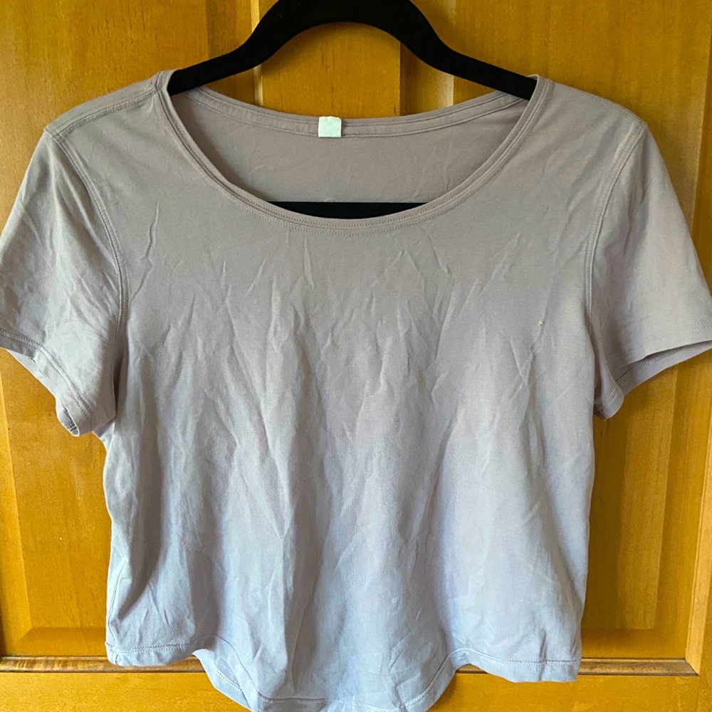 Lululemon love crew cropped